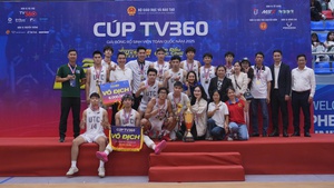 Giải bóng rổ sinh viên toàn quốc 2025 – Cúp TV360 kết thúc vòng loại
