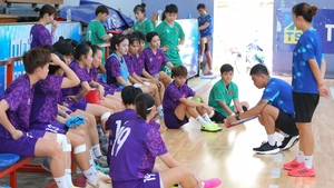 Futsal nữ Việt Nam sớm tập trung cho nhiệm vụ giành HCV SEA Games 33