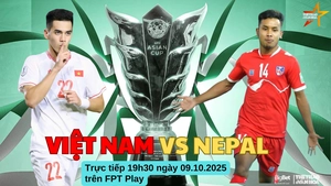 Nhận định, soi tỷ lệ Việt Nam vs Nepal 19h30 hôm nay 9/10, vòng loại Asian Cup 2027