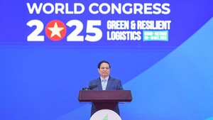 Thủ tướng Phạm Minh Chính: Thực hiện 5 đẩy mạnh để phát triển logistics toàn cầu theo hướng xanh, số và bền vững