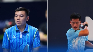Trương Vinh Hiển ghi liền 10 điểm để ngược dòng không tưởng, hẹn Lý Hoàng Nam ở chung kết pickleball trên đất Úc