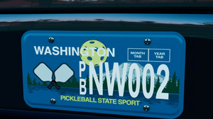 Ra mắt biển số xe được luật thông qua, dành riêng cho pickleball