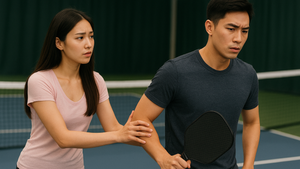 Chồng chặt nát 2 cây vợt chục triệu đồng vì vợ mải đánh pickleball quên nghe điện thoại