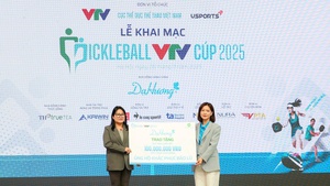 Khai mạc giải pickleball VTV Cúp 2025