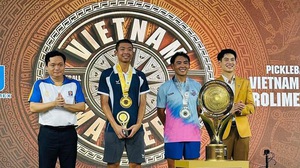Quang Dương giành cú đúp vô địch ở giải đấu được ví như 'Grand Slam của pickleball Việt Nam'