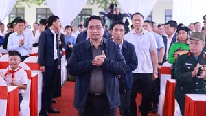 Thủ tướng dự khởi công xây dựng Trường nội trú liên cấp Tiểu học và THCS xã Yên Khương, Thanh Hóa