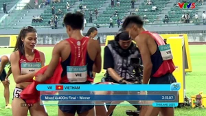 Đội điền kinh Việt Nam vượt qua Thái Lan và Philippines để giành HCV ở SEA Games 2025
