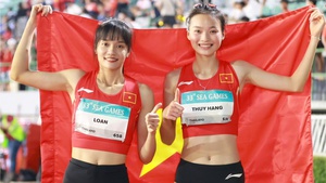 Nhảy xa nữ Việt Nam khẳng định vị thế số 1 khu vực ở SEA Games 2025