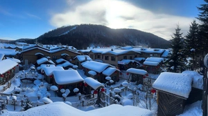 Làng Tuyết Hương - "Bản giao hưởng trắng" của Cáp Nhĩ Tân 