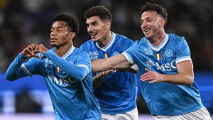 Napoli Đoạt Siêu Cúp Ý Nhờ Cú Đúp Của David Neres