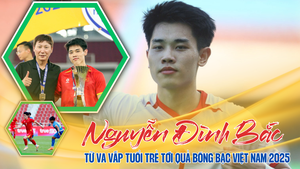 Nguyễn Đình Đình Bắc: Từ va vấp tuổi trẻ tới Quả bóng bạc Việt Nam 2025