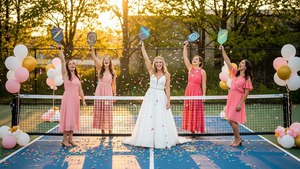 Đám cưới mang phong cách pickleball trở thành xu hướng được yêu thích nhất năm