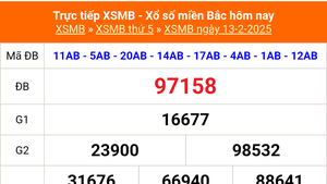 XSMB 15/2 - Kết quả Xổ số miền Bắc hôm nay 15/2/2025 - Trực tiếp xổ số hôm nay ngày 15 tháng 2