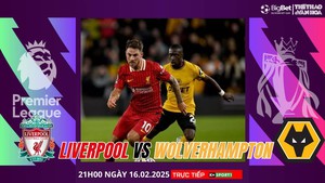 Nhận định, soi tỷ lệ Liverpool vs Wolverhampton 21h00 ngày 16/2, giải Ngoại hạng Anh