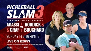 Andre Agassi và Steffi Graf vô địch Pickleball Slam 3: Huyền thoại tennis và cảm hứng pickleball