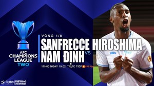 Nhận định, soi tỷ lệ Sanfrecce vs Nam Định 17h00 ngày 19/2, vòng 1/8 AFC Champions League 2