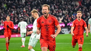 Harry Kane lập cú đúp penalty, Bayern Munich bỏ xa đối thủ cạnh tranh ở Bundesliga