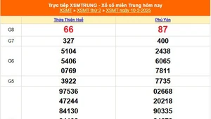 XSMT 10/3 - Kết quả xổ số miền Trung hôm nay 10/3/2025 - KQXSMT thứ Hai ngày 10 tháng 3