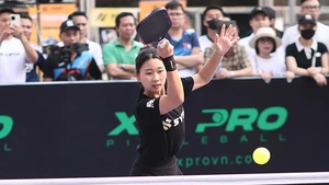 'Hot girl pickleball' Hàn Quốc vô địch giải đấu tại Việt Nam có nhan sắc gây sốt