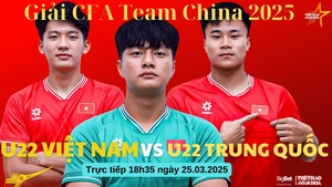 Nhận định, soi tỷ lệ U22 Việt Nam vs Trung Quốc 18h35 hôm nay 25/3, giao hữu quốc tế