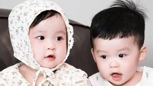 Diễn viên Sam hạnh phúc khoe cặp song sinh Ijin - Ijun tròn 1 tuổi, chia sẻ khoảnh khắc đáng yêu bên gia đình