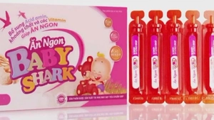 Phát hiện dường dây sản xuất thực phẩm chức năng giả dành cho trẻ em