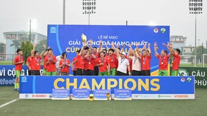 Đại Nam FC lên ngôi vô địch Giải bóng đá hạng Nhất cúp VietFootball, xác định chủ nhân các tấm vé dự HPL