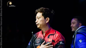Thi đấu với 'bảo kiếm' mới, Dương Quốc Hoàng kết thúc ở vị trí top 4 giải Taom V10 Open