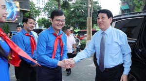 Chủ tịch nước Lương Cường dự Lễ tuyên dương Cháu ngoan Bác Hồ toàn quốc lần thứ X, năm 2025