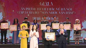 Lễ trao giải thưởng các tác phẩm về học và làm theo Chủ tịch Hồ Chí Minh
