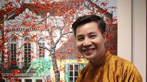 Họa sĩ Nguyễn Hoàng Anh: Từ búp bê dân tộc đến tranh vẽ cuộc đời