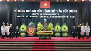 Lễ Quốc tang nguyên Chủ tịch nước Trần Đức Lương