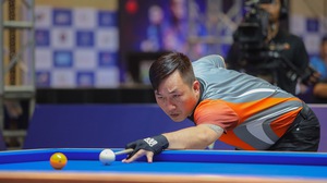 Mã Minh Cẩm thắng trận tâm điểm tại Giải Billiards Carom 3 băng Quốc tế