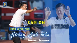 Đội bóng của cố vấn Park Hang Seo chia tay HLV Hoàng Anh Tuấn