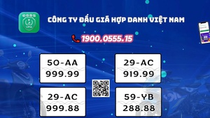 Công bố hàng loạt biển số đẹp cho xe mô tô – xe gắn máy 