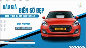 Biển số 50H – 666.66 và 30M – 444.44 sẽ được đấu giá trong ngày 7.5.2025