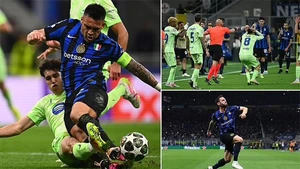 TRANH CÃI: Barcelona bị thổi oan phạt đền trước Inter Milan?