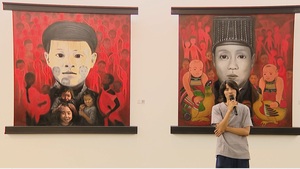 Khai mạc triển lãm &quot;Chân Dung Thời Gian&quot; tại Bảo tàng Mỹ thuật Việt Nam
