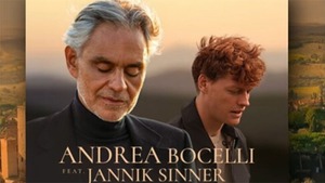 Jannik Sinner bất ngờ phát hành đĩa đơn cùng huyền thoại thanh nhạc Ý Andrea Bocelli