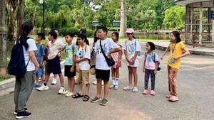 Ngày hè trải nghiệm thiên nhiên tại Vườn Bách Thảo