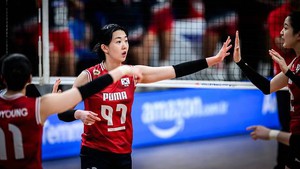 ĐT Hàn Quốc sa sút không phanh, đứng trước viễn cảnh rớt hạng xuống sân chơi mà ĐT bóng chuyền nữ Việt Nam là nhà vô địch