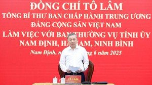 Tổng Bí thư Tô Lâm: Kiến tạo một không gian phát triển hiện đại và năng động với Ninh Bình giữ vai trò trung tâm