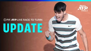 Bảng xếp hạng ATP Live Race to Turin: Alcaraz xây chắc ngôi đầu