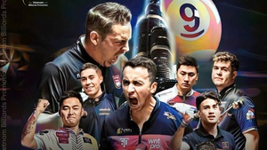 Fedor Gorst cùng dàn sao billiard tham dự giải đấu ở Dubai với giải thưởng 1,3 tỷ