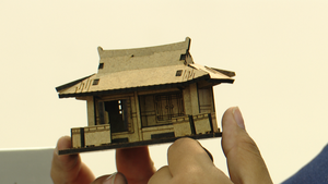 Trải nghiệm lắp ghép mô hình nhà truyền thống Hàn Quốc Hanok