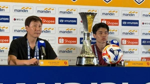 HLV Kim Sang Sik: 'Tôi rất tự hào về các cầu thủ U23 Việt Nam'