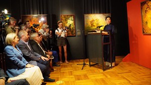 Triển lãm tranh sơn mài lớn nhất của Việt Nam tại Liên bang Nga