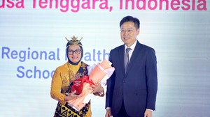Dự án biến "rác thải thành chữ" của học sinh tiểu học Indonesia giành giải cao nhất Trường học Lành mạnh nhất AIA mùa 3