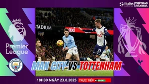 Nhận định, soi tỷ lệ Man City vs Tottenham 18h30 ngày 23/8, Premier League