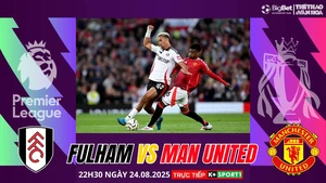 Nhận định, soi tỷ lệ Fulham vs Manchester United 22h30 ngày 24/08, Ngoại hạng Anh